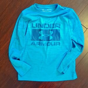 Under Armour, youth, long sleeve, youth small, like new, blue and black